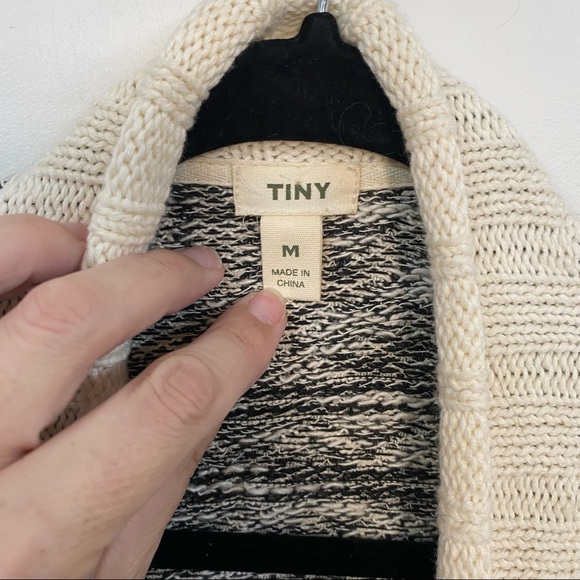 Anthropologie Tiny Mazarine Jacquard Knit Cardigan - Picture 7 of 12